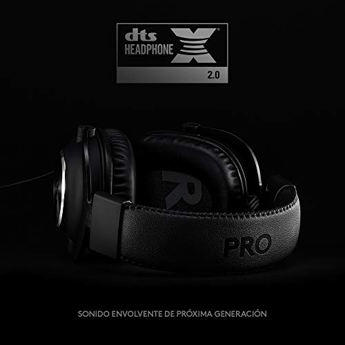 Logitech G PRO X - Auriculares para Gaming con Blue VO!CE, USB, Negro