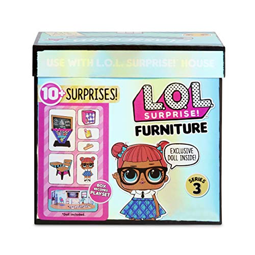 L.O.L. Surprise! Muñecas Coleccionables para Niñas - con 10 Sorpresas y Accesorios - Teacher's Pet - Mobiliario Serie 3