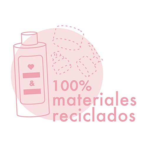 Love Beauty and Planet Champú para Cabello teñido, Manteca de Murumuru y Rosa Vegano - Pack de 3 x 400 ml (Total: 1200 ml)