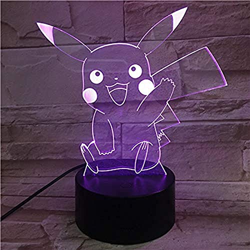 Luz de la noche Juego 3D LED Crackle White Basic Lámpara de mesa Juguete para niños Decoración de dormitorio de juguete de Navidad