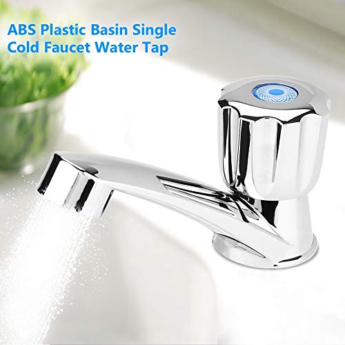 MAGT Grifo de Agua Boquilla de Agua de Grifo frío Simple G1 / 2 Lavabo de baño Fregadero de Cocina Lavabo Accesorios de Lavabo ABS (manija de la Perilla)