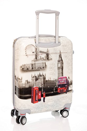 Maleta Cabina con Neceser London, Maleta 55x40x20 cm y Neceser 33x26x13 cm