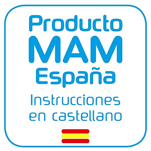 MAM Easy Start Anti-Colic, Biberón Anticólicos con Base de Ventilación, Autoesterilizable con Tetina nº 3 de Silicona Extrasuave, 4+ meses, Beis, 320 ml