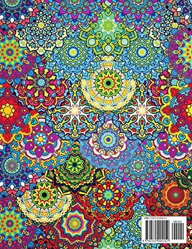 Mandalas Complejos: Libro De Colorear Para Adultos