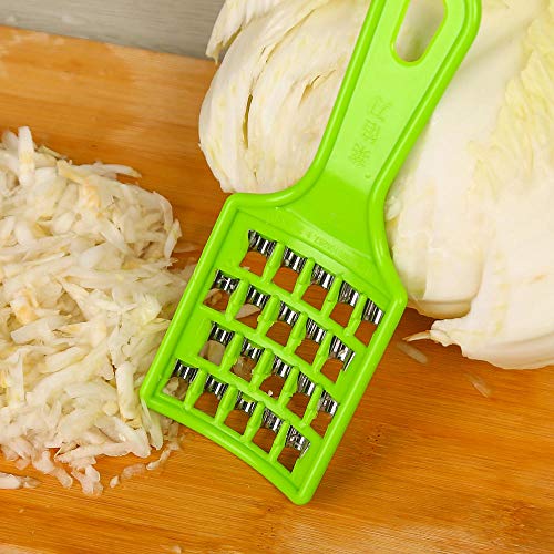 Mandolina Rallador de col herramienta doméstica rápida para cortar verduras-3 piezas mandolina de cocina