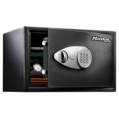 Master Lock X125ML Caja Fuerte de Seguridad [Combinación Digital] [Xlarge 33L] -X125ML-Para Montaje en Pared o Suelo