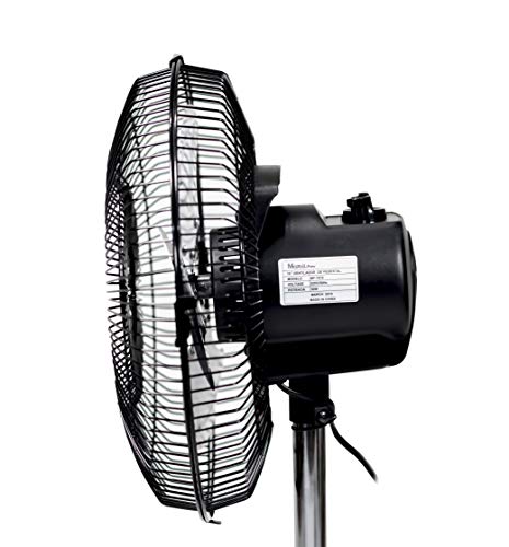 Maxell Power CE Ventilador 2 EN 1 PIE Suelo SOBREMESA 50W 10" Pulgadas ASPAS Parrilla Metal 3 VELOCIDADES