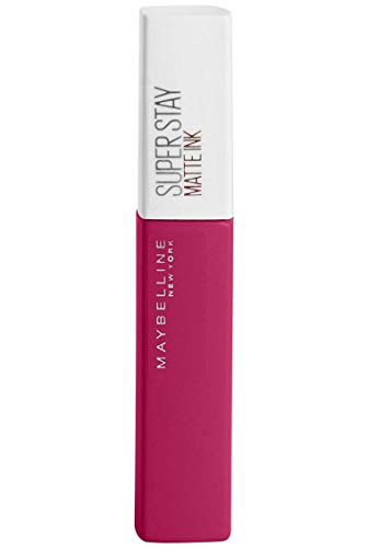 Maybelline New York - Superstay Matte Ink, Pintalabios Mate Larga Duración, Tono 120 Artist