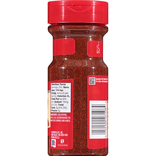 McCormick Chili Powder, 4.5-Ounce Unit (Pack of 12)