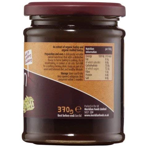 Meridian Natural Barley Malt Extract 370 g (order 6 for trade outer)