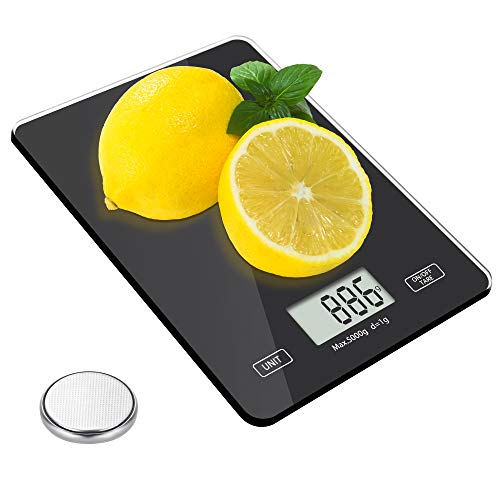 Meromore Báscula Digital de Cocina 5kg/11 lbs