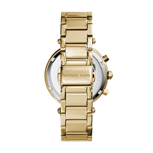 Michael Kors Reloj Cronógrafo para Mujer de Cuarzo con Correa en Acero Inoxidable MK5354