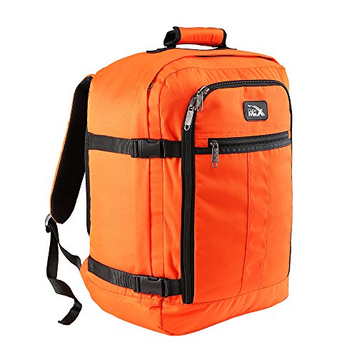 Mini Metz Mochila de Equipaje de Mano de 30 litros – 45 x 35 x 20 cm. (Orange)