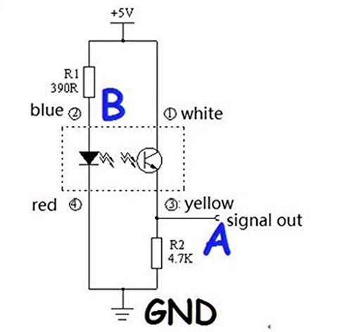 MissBirdler Sensor de nivel de llenado óptico infrarrojo sin contacto con sensor de nivel analógico – Agua higrómetro para Arduino Raspberry DIY acuario estanque