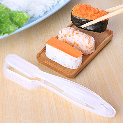 Molde para sushi cuchara cuchara, molde de arroz con asa, herramienta de cocina, accesorios de bento DIY