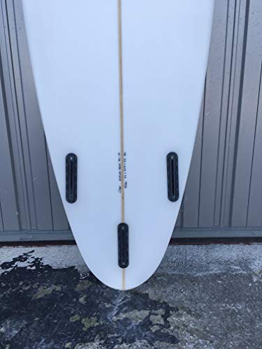 Mulder Shapes Waikiki Tabla Surf, Adultos Unisex, Líneas Naranjas, 7'6