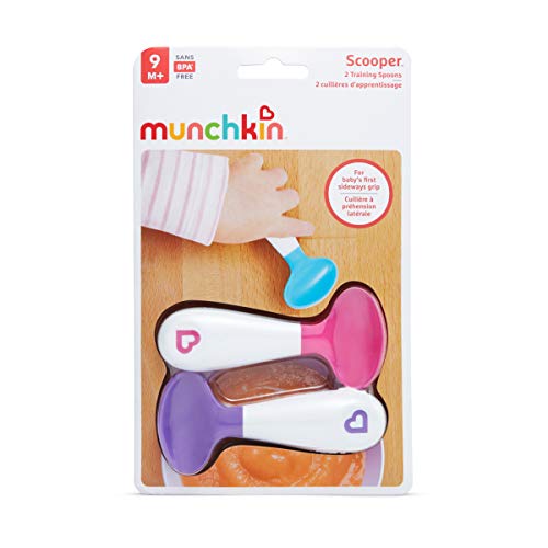 Munchkin Scooper™  Cucharas, rosa/morada