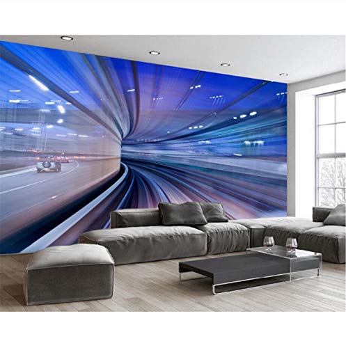 Mural 3d Fondo de pantalla personalizado Papel tapiz 3D para el hogar Mural decorativo en 3D Barra de canal Ktv Restaurante Fondo de pared