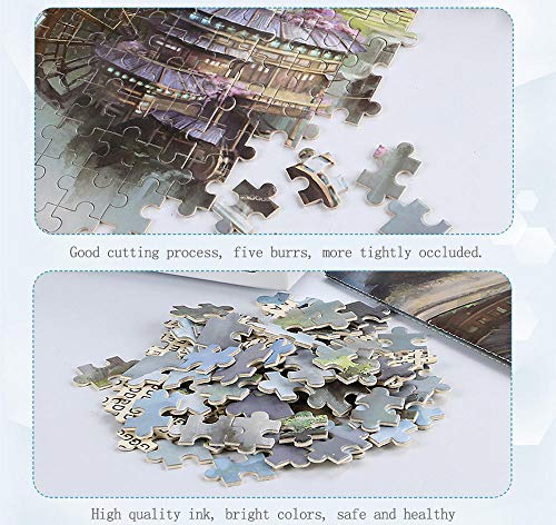 Murosn Puzzle 3D 8 Años Adultos Infantiles Educa Madera Arte Paisajes Placeres Decoracion Regalos Mujer Personalizado Conejo Y Zanahoria-500 piezas