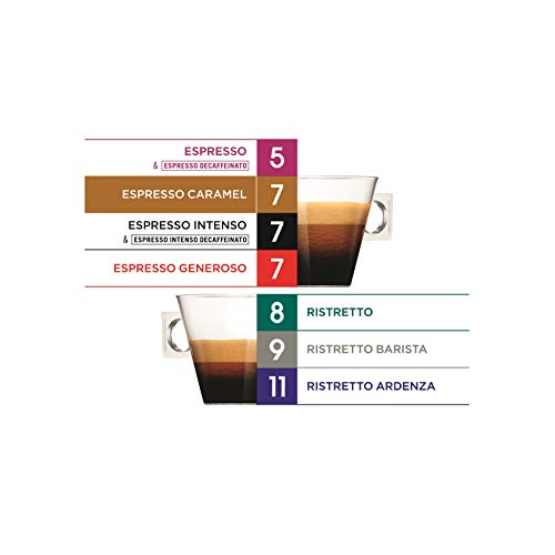 NESCAFÉ Dolce Gusto Cápsulas de Café Espresso Caramel, Pack de 3 x 16 Cápsulas - Total: 48 Cápsulas de Café