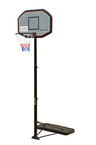 Northern Stone Aro Profesional Ajustable de Altura de cancha de Baloncesto con Altura Oficial de Tablero Trasero de Impacto