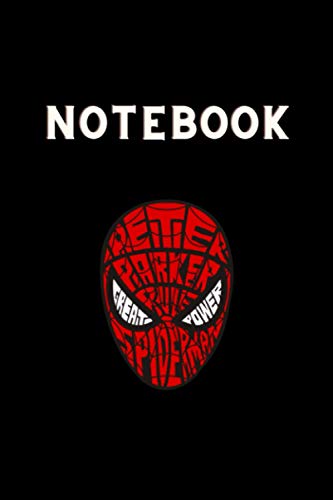 NoteBook: Spiderman Notebook Nostalgia Pop - Spiderman Ice Cream Notebook Cover 6x9 |Wide-Ruled|-120 page Perfect for anyone who needs to take notes make plans or keep track of things Marvel Notebook