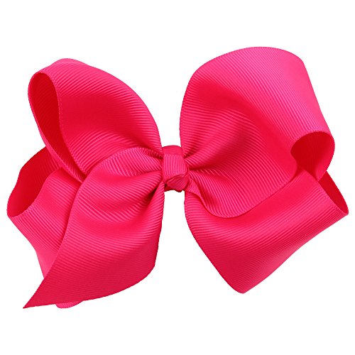 Nunca te rindas 10 Unids Boutique Grosgrain Cinta Molinillo de Pelo Arcos Clips de Cocodrilo para Niñas Bebés Niños Pequeños Adolescentes Regalos (Color : Fuchsia)