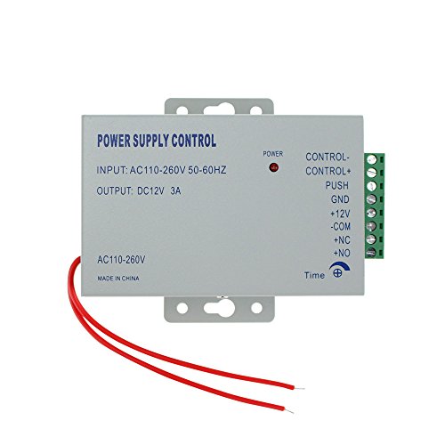 OBO HANDS AC 110-240V a DC12v 3A 36w Fuente de Alimentación para el Sistema de Control de Acceso de Puerta Fuente de Alimentación