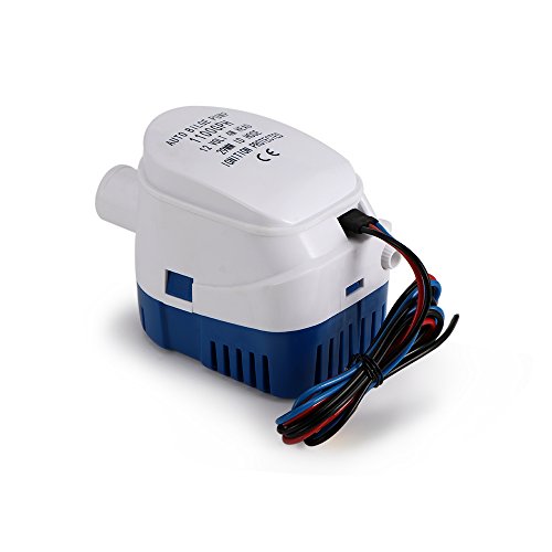 ONEVER Interruptor de Flotador Sumergible Bomba de achique 1100GPH Barco Marina 12V automtico automtico Agua