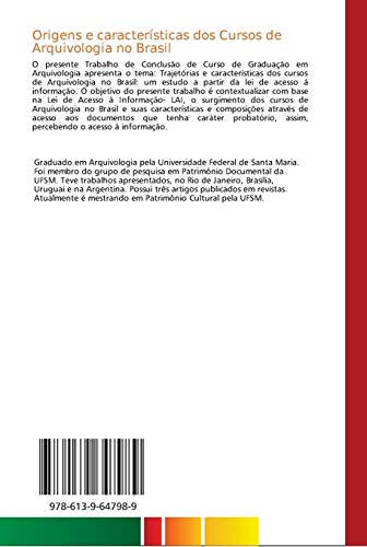 Origens e características dos Cursos de Arquivologia no Brasil