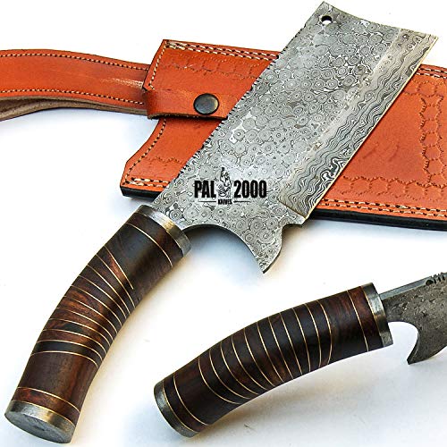 PAL 2000 SBGS-9439 - Cuchillo de Damasco (acero, con tapa)