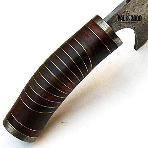 PAL 2000 SBGS-9439 - Cuchillo de Damasco (acero, con tapa)