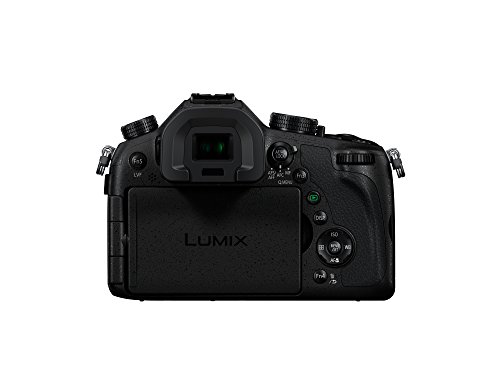 Panasonic Lumix DMC FZ1000 - Cámara Bridge de 20.1 MP (Sensor 1 pulgadas, zoom 16X, Estabilizador Óptico, Objetivo F2.8-F4 de 25- 400 mm, 4K, WiFi), Color Negro