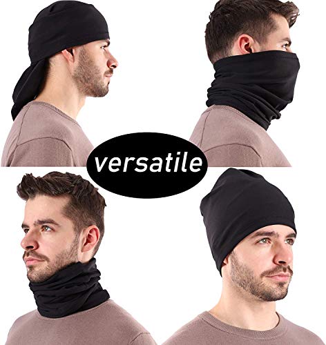 Pañuelo de seda de hielo,Máscara de Seda de Hielo,Protector de Cuello Deportivo con pañuelo en la Cabeza,Multifuncional Balaclava Headwear Protector Solar A Prueba de Viento Hombres Y Mujeres -2pcs