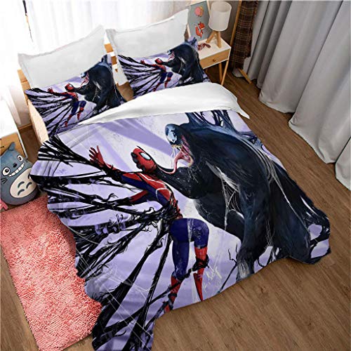 Patrones de impresión 3D XWXBB, Luxurious Soft and Comfortable Duvet Cover Fabric Provide Four Season Duvet Covers, Hidden Zippers and Children?s Gifts. (NO8,Single 135 x 200 cm)