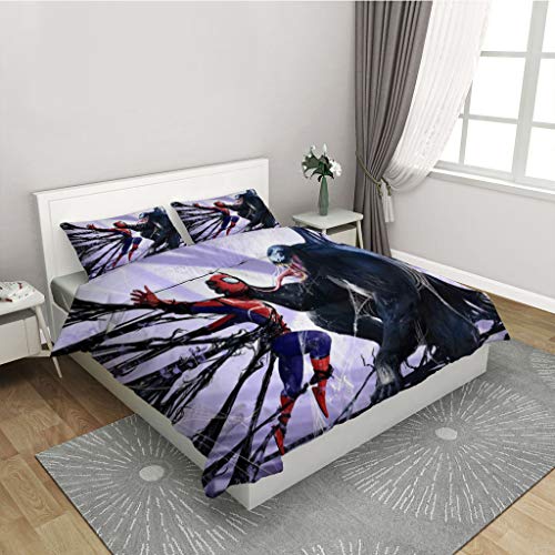 Patrones de impresión 3D XWXBB, Luxurious Soft and Comfortable Duvet Cover Fabric Provide Four Season Duvet Covers, Hidden Zippers and Children?s Gifts. (NO8,Single 135 x 200 cm)