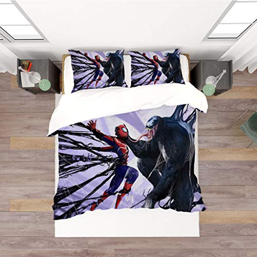 Patrones de impresión 3D XWXBB, Luxurious Soft and Comfortable Duvet Cover Fabric Provide Four Season Duvet Covers, Hidden Zippers and Children?s Gifts. (NO8,Single 135 x 200 cm)