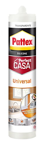 Pattex Universal Perfect Casa, silicona, interior y exterior, incoloro 280ml