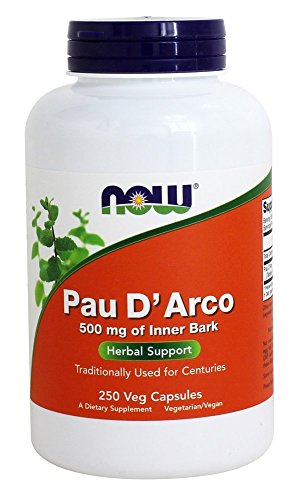 Pau D Arco, 500 mg, 250 cápsulas - Now Foods