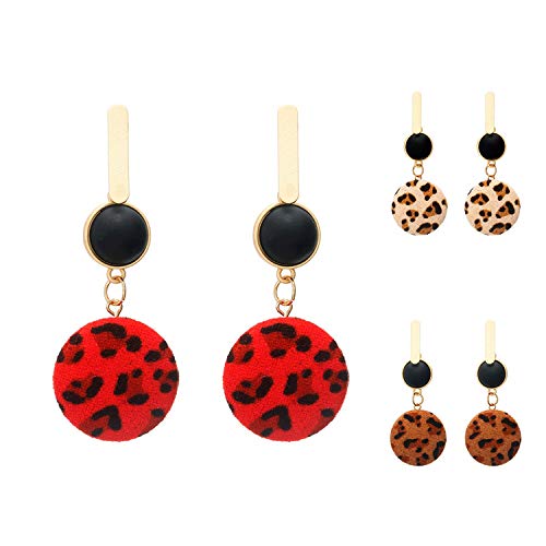 Pendientes de moda para mujer, colgante/largo/colgante/leopardo/declaración/gota/pendientes de mujer