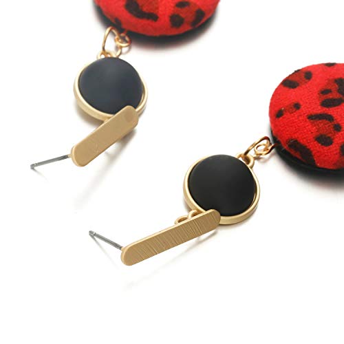 Pendientes de moda para mujer, colgante/largo/colgante/leopardo/declaración/gota/pendientes de mujer