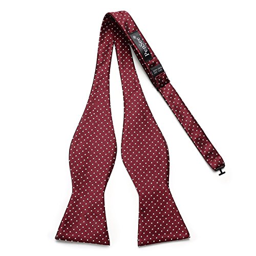 PenSee – Pajarita exquisita Self lunares lazo de seda tejido ties-various colores