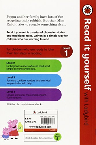 Peppa Pig: Recycling Fun - Read it yourself with Ladybird: Level 1