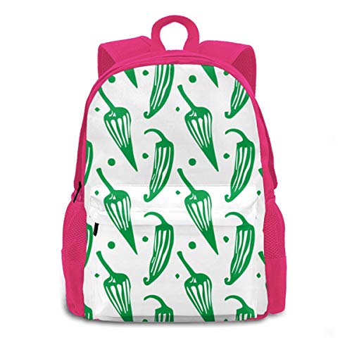 Pepper Mexican Mochila con Estilo para niños Niños Niñas Adolescentes Cumpleaños, Bolsa de Regalo Bolsa Gym Cinch Sack para la Escuela y la Fiesta 12.6x16.5 Pulgadas