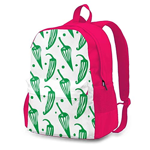 Pepper Mexican Mochila con Estilo para niños Niños Niñas Adolescentes Cumpleaños, Bolsa de Regalo Bolsa Gym Cinch Sack para la Escuela y la Fiesta 12.6x16.5 Pulgadas