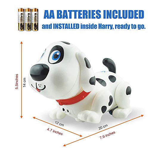 Perro Robot Electronico Harry Juegos Educativos 24 Meses - 7 Años Regalo Perritos Juguete