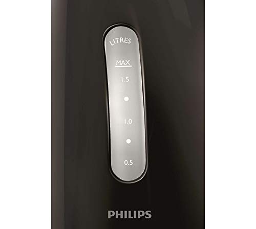 Philips HD4646/20 - Calentador de agua, Negro/Plata