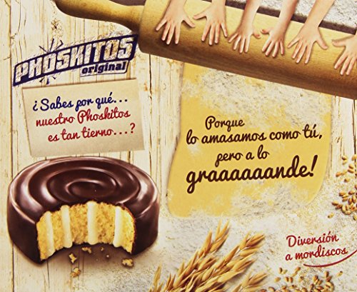 Phoskitos Miniphoskitos - Producto de pastelería - Pack de 4 unidades x 40 g