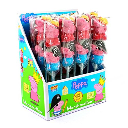 Pincho brocheta chuches George y Peppa Pig