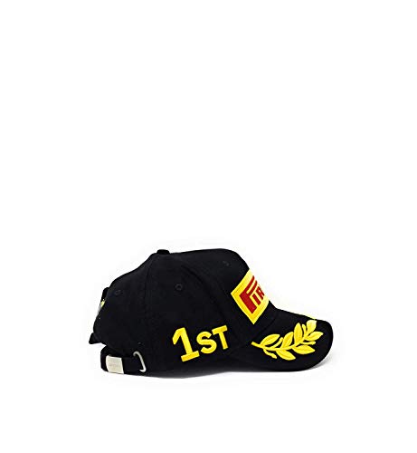 Pirelli Tapicería Hombre Podium Cap, Hombre, Color Negro, tamaño Talla única